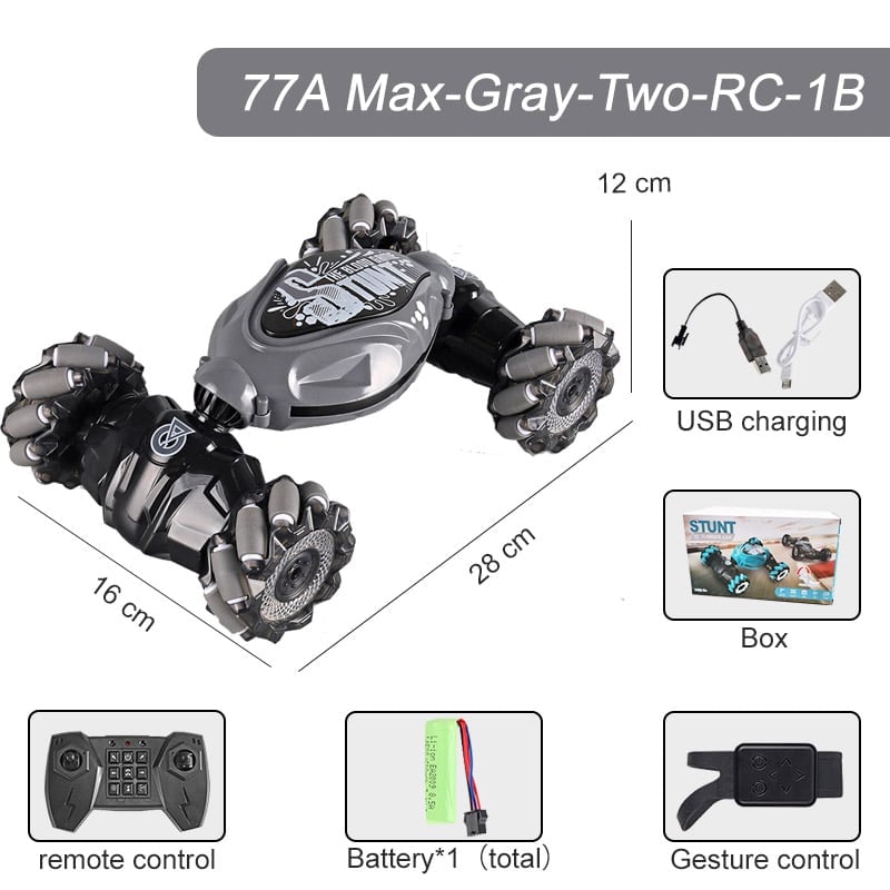 Gesture Sensing Twist Car – Hand Gesture Controlled Toy Car
