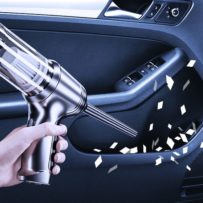 3-in-1 Cordless Vacuum Cleaner – Portable Handheld Vacuum for Home & Car