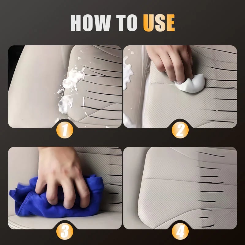 Car Interior Cleaner & Polish – Shine and Protect Dashboard, Leather & Plastic