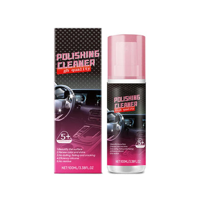 Car Interior Cleaner & Polish – Shine and Protect Dashboard, Leather & Plastic