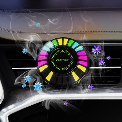 Car RGB Ambient Light with Bluetooth – USB LED Rhythm Light & Fragrance Air Freshener
