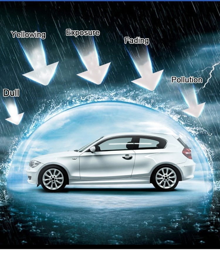 Car Windshield Oil Film Cleaning Brush – Glass Oil Film & Stain Remover