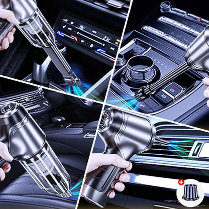 3-in-1 Cordless Vacuum Cleaner – Portable Handheld Vacuum for Home & Car