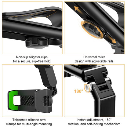 Universal 360° Rotating Car Phone Holder – Retractable, Stable & Hands-Free