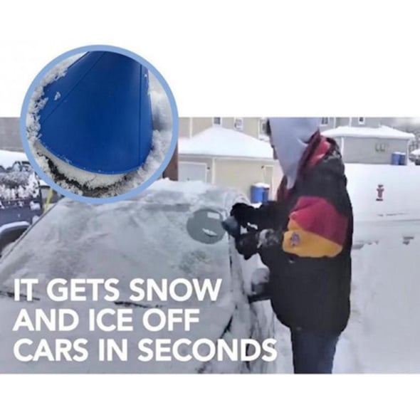 Car Ice Scraper – Windshield Frost, Snow & Ice Removal Tool