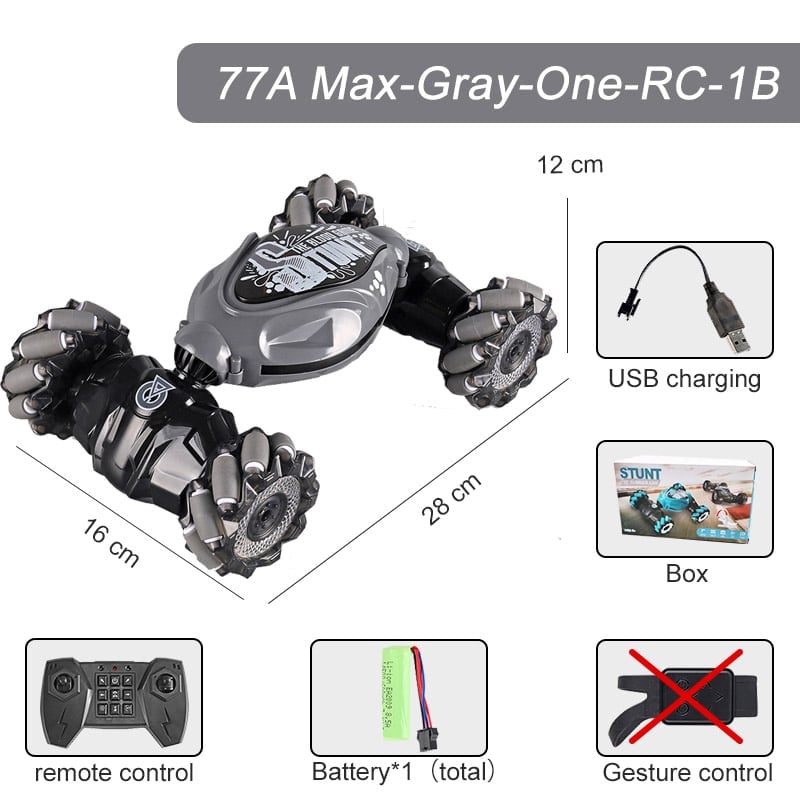 Gesture Sensing Twist Car – Hand Gesture Controlled Toy Car