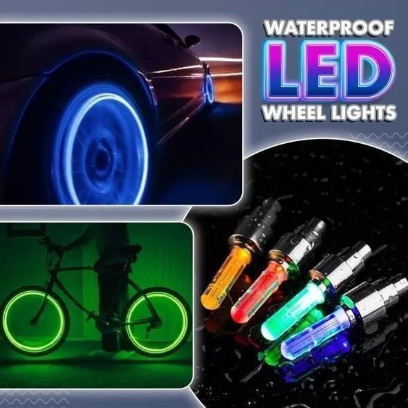 Waterproof LED Wheel Lights for Cars – Car Wheel Decorative Lamps