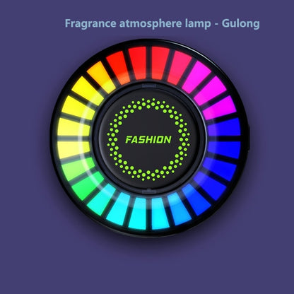 Car RGB Ambient Light with Bluetooth – USB LED Rhythm Light & Fragrance Air Freshener