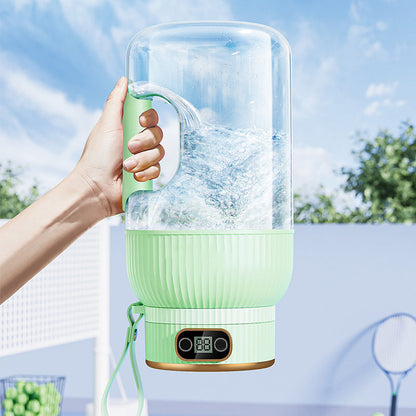 Portable Car Juicer – USB Rechargeable Blender Cup with Digital Display