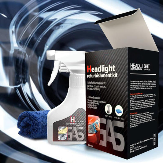 Car Headlight Restoration Kit – Headlamp Refurbishing & Protective Coating